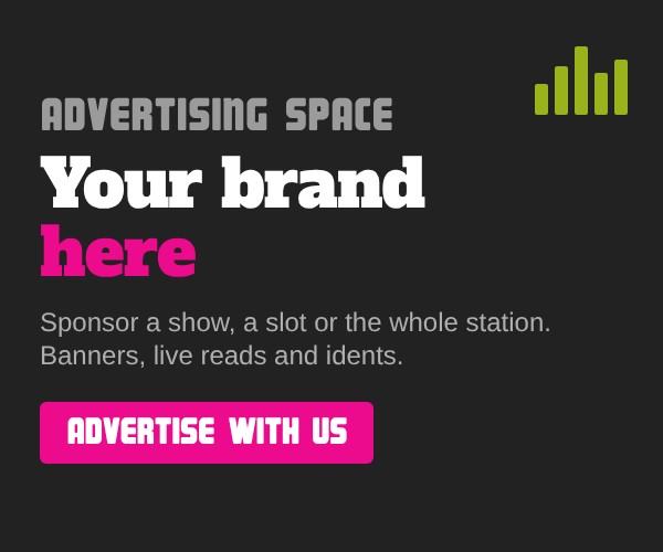Advertising space (dark)
